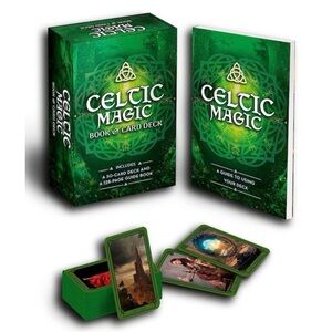 Celtic Book & Oracle Card Deck: Includes a 50-Card Deck and a 128 Page Guidebook